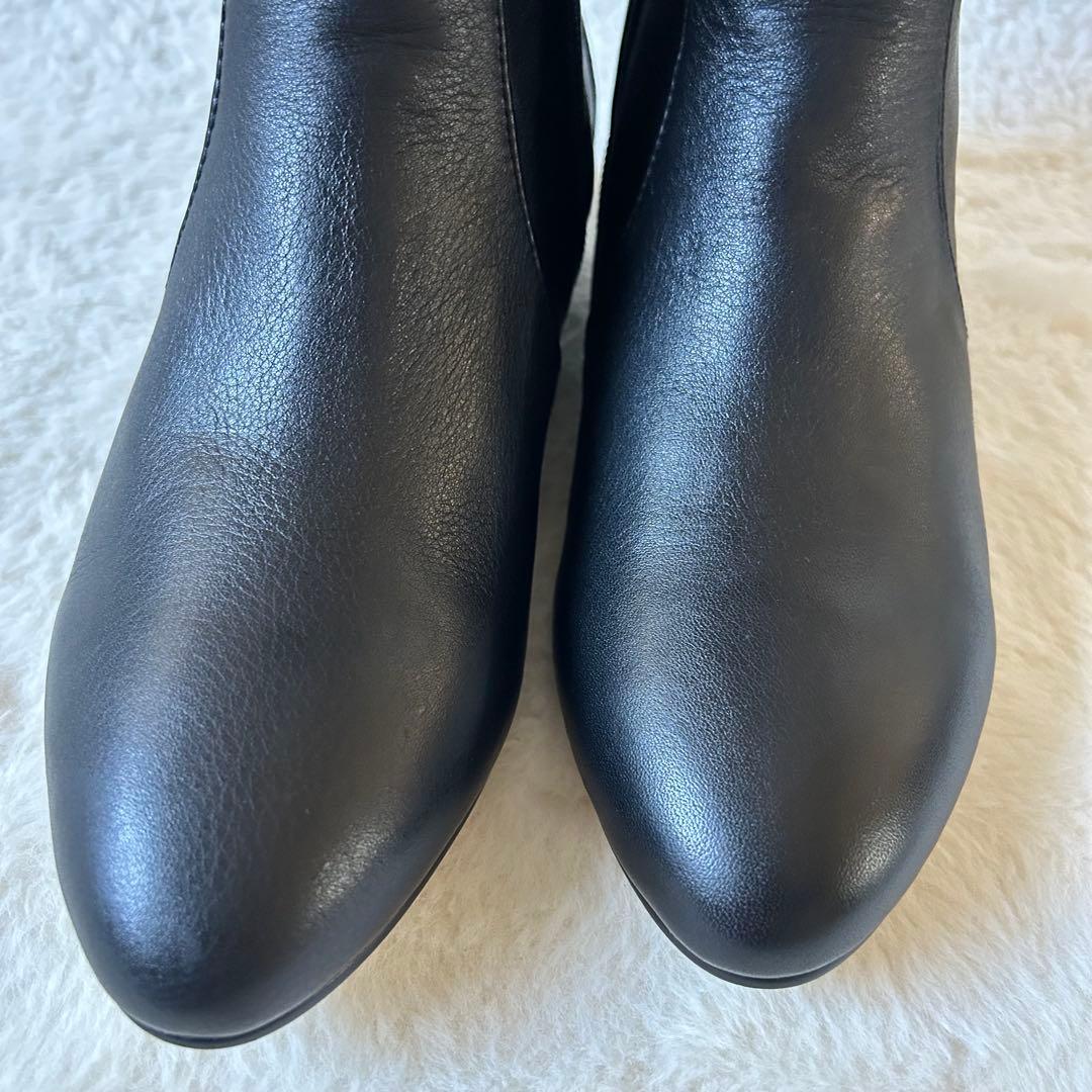 新品未使用✨️ carino ロングブーツ モードエジャコモ レザー ニーハイ