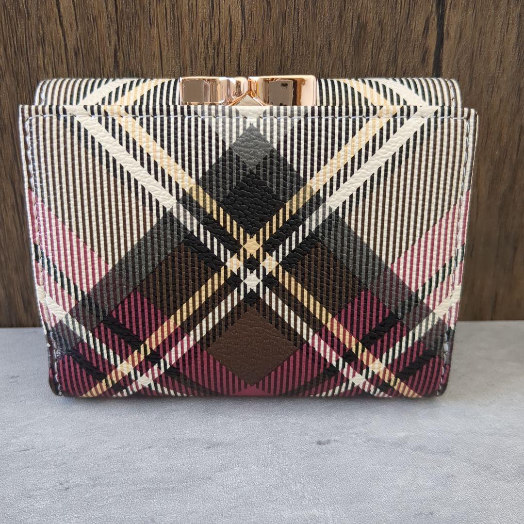 【新品】Vivienne Westwood がま口財布 三つ折財布