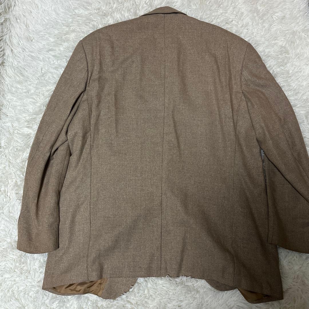 超ビックサイズ！ウールシルクテーラードジャケット silk50% size56