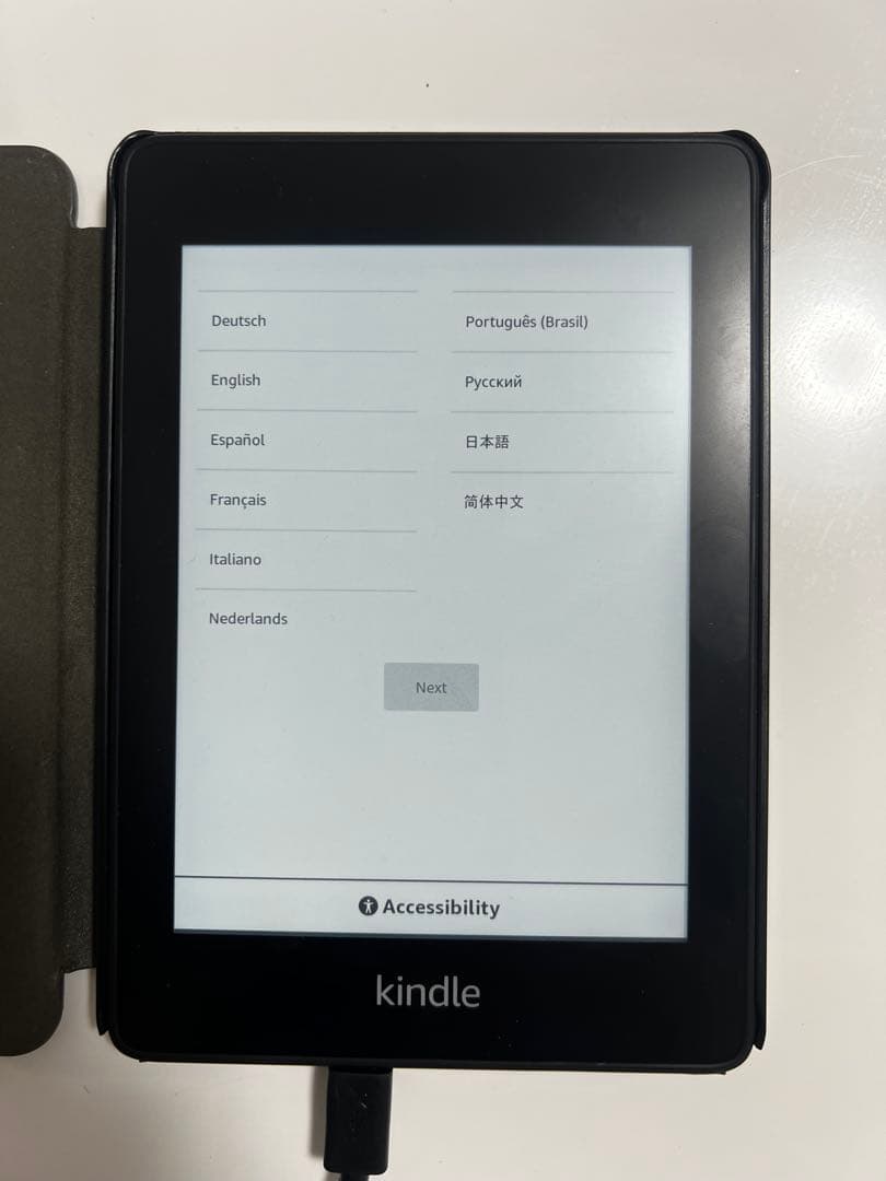 Kindle Paperwhite (10世代) 本体 ケース付