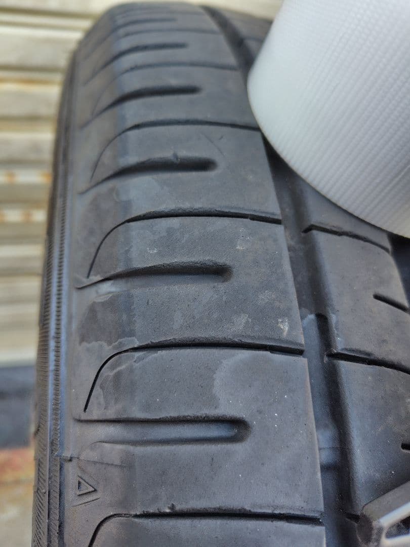 ダンロップ EC204２本セット 195/65R15 残り溝7.8mm