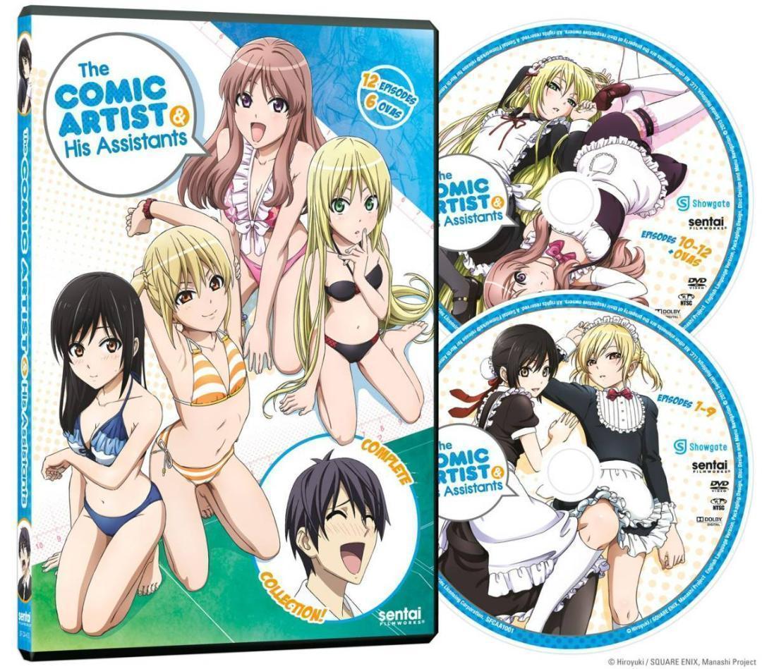 *リージョン機必要 北米版 マンガ家さんとアシスタントさんと アニメ DVD