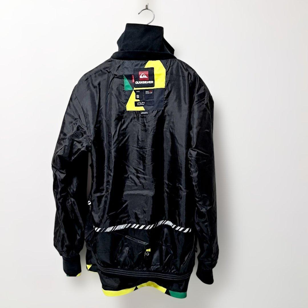美品❗Quiksilver スノーボードウェア 三角形パターン　メンズ　S