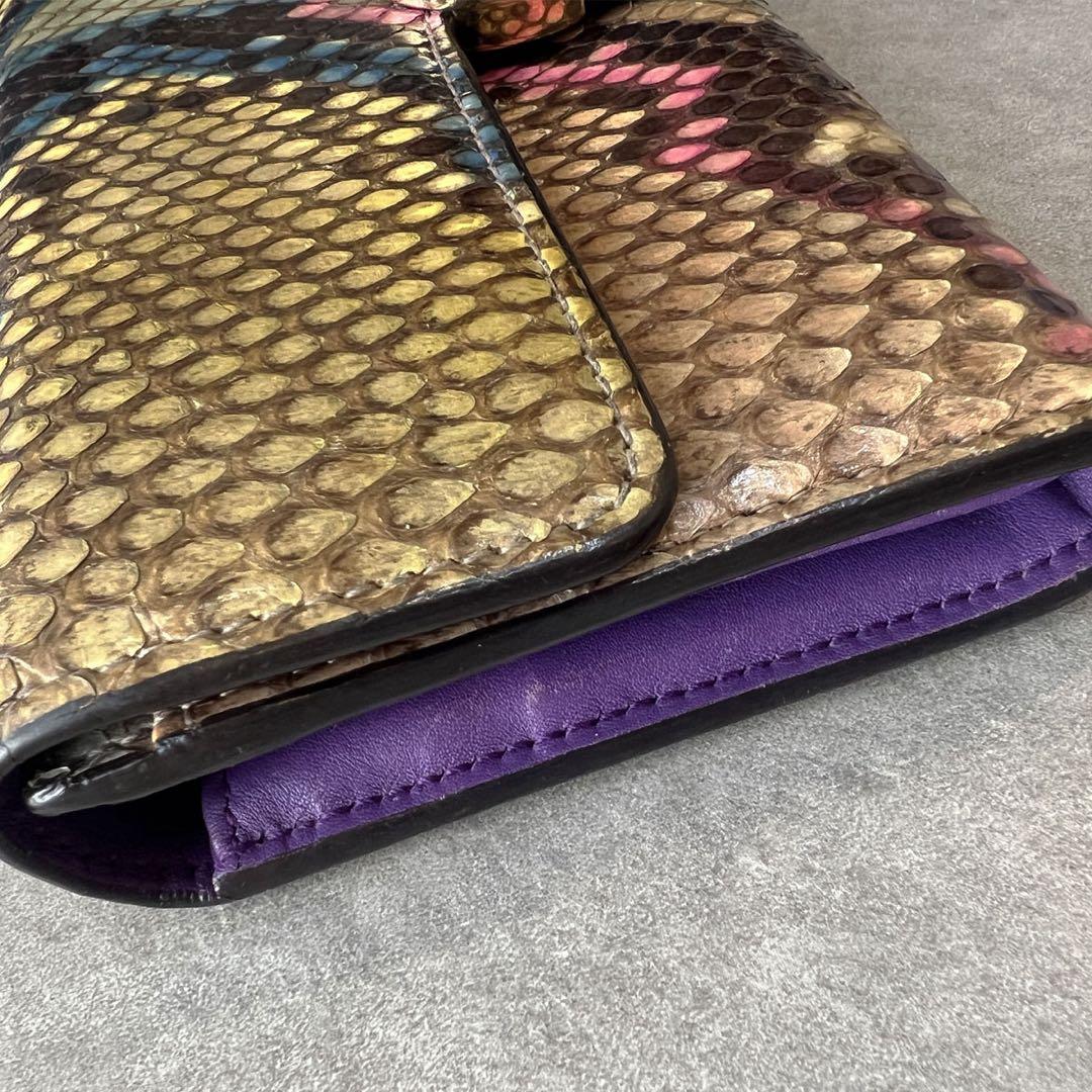 GUCCI グッチ　インターロッキングG　パイソン
