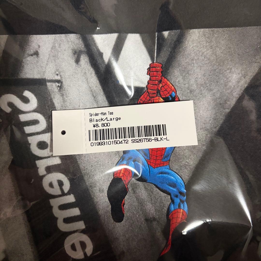 未開封｜Supreme シュプリームSpiderMan Tee L & 限定王冠