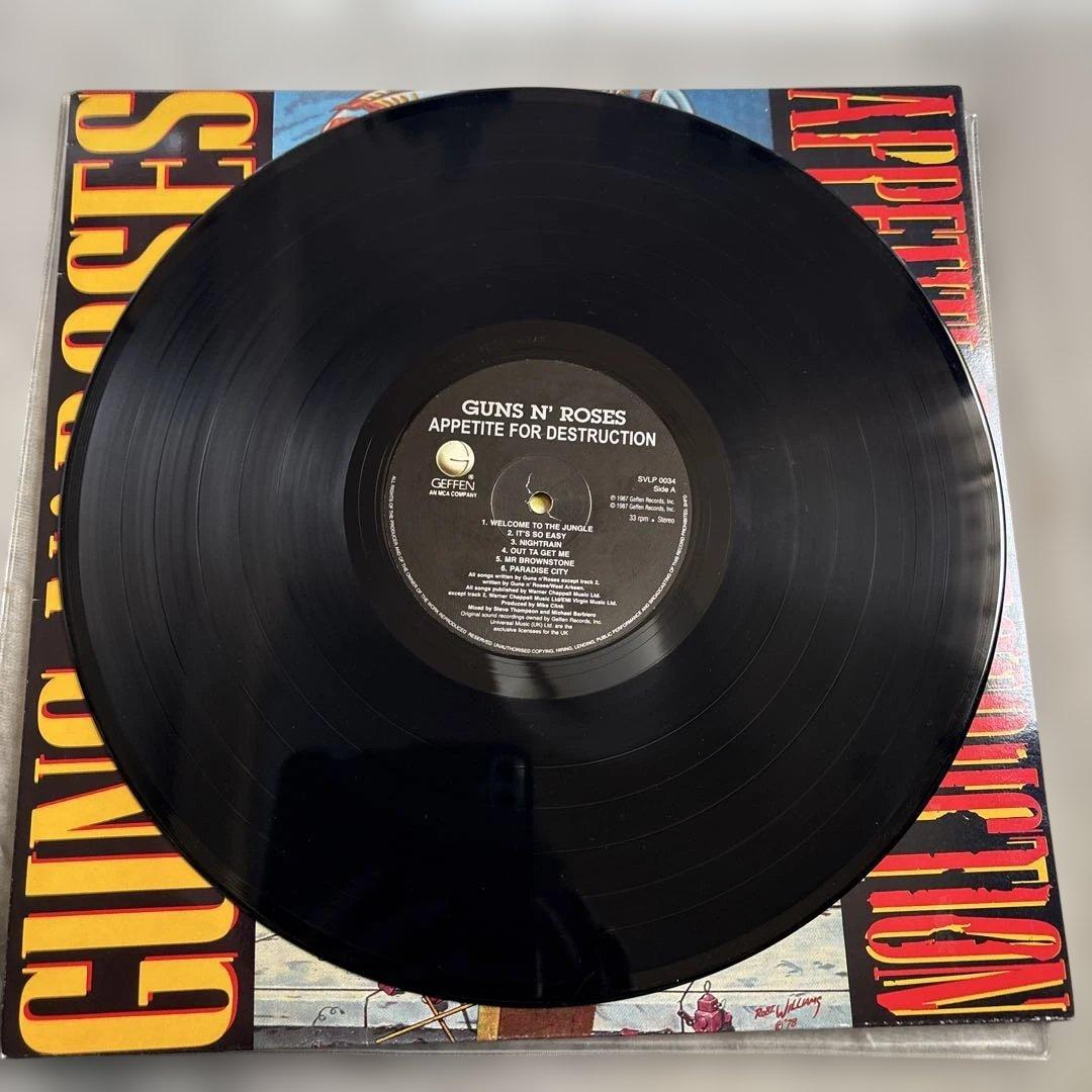 レアGuns N' Roses Appetite for Destruction