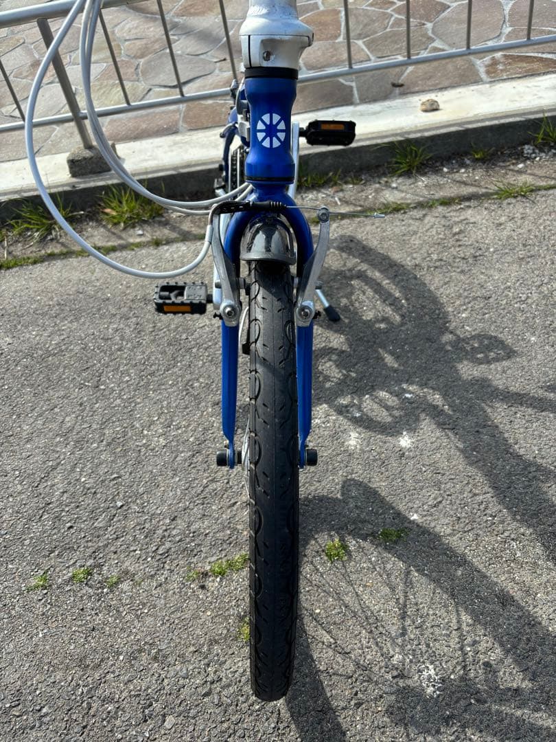 長男様商談中ダホン　ルート　DAHON　route　折りたたみ自転車　20インチ