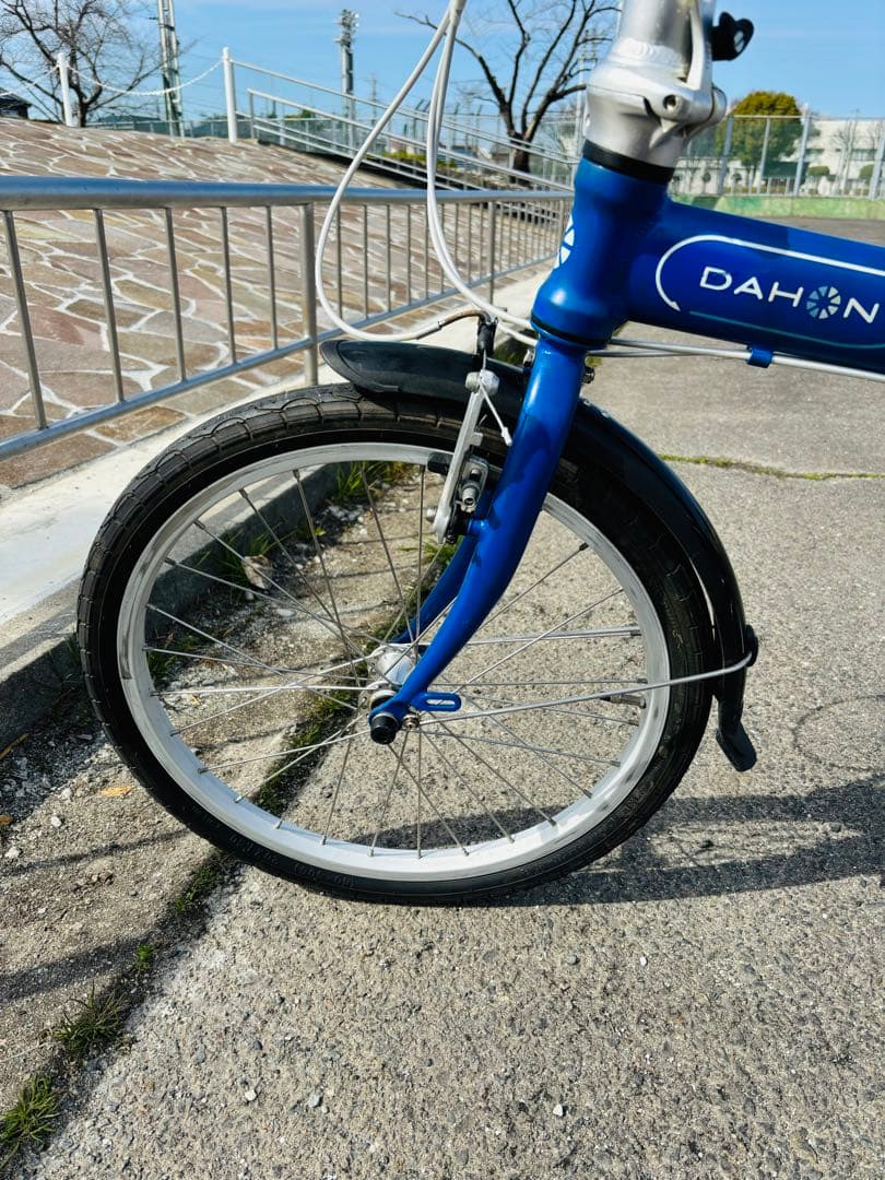 長男様商談中ダホン　ルート　DAHON　route　折りたたみ自転車　20インチ