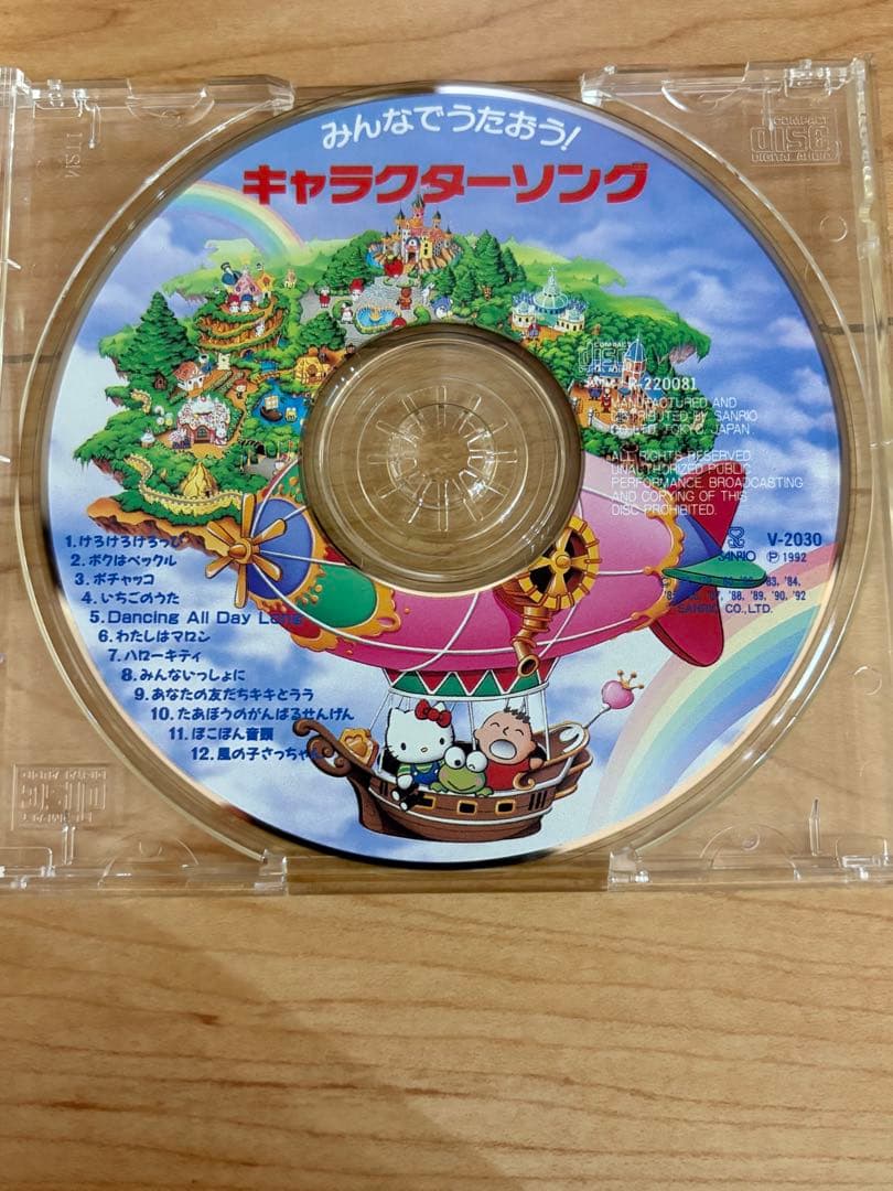 激レアCD サンリオ みんなでうたおうキャラクターソング