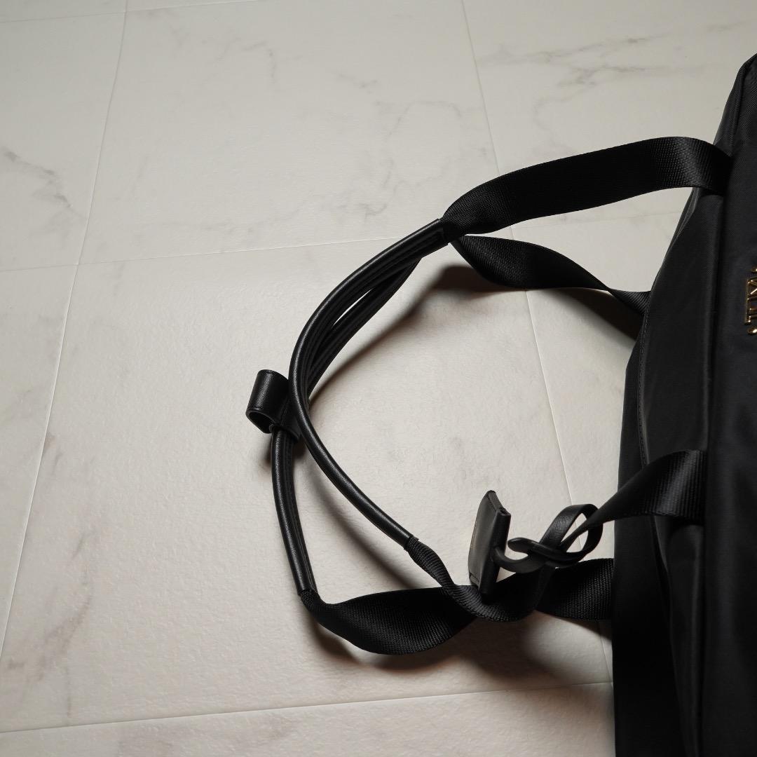 TUMI ボストンバッグ ブラック ナイロン ストラップ