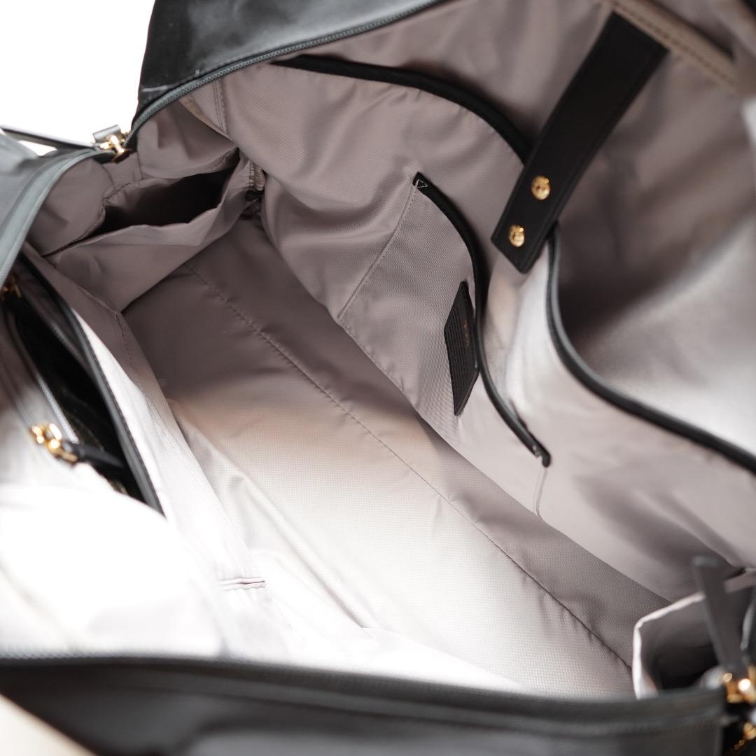 TUMI ボストンバッグ ブラック ナイロン ストラップ