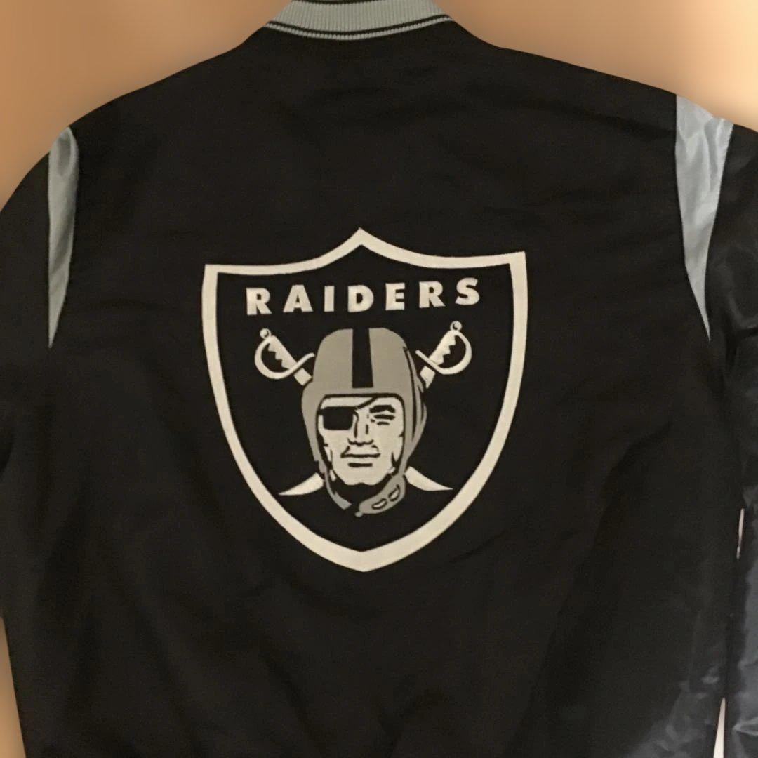 新品 NFL ラスベガス・レイダース ナイロン スタジャン size L~XL