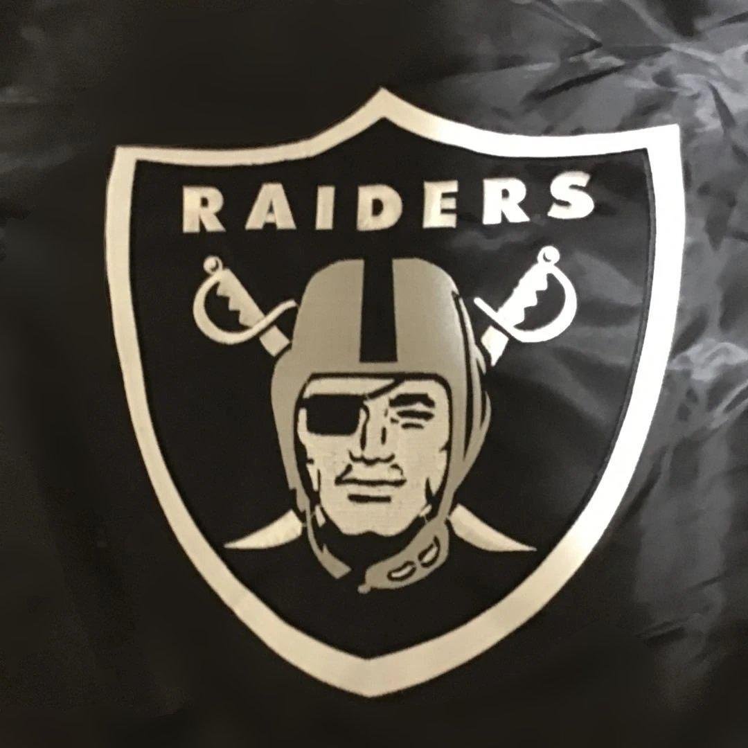 新品 NFL ラスベガス・レイダース ナイロン スタジャン size L~XL