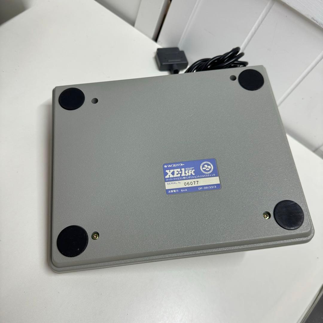 マイコンソフト　XE-1 SFC インテリジェント　ジョイスティック　スーファミ