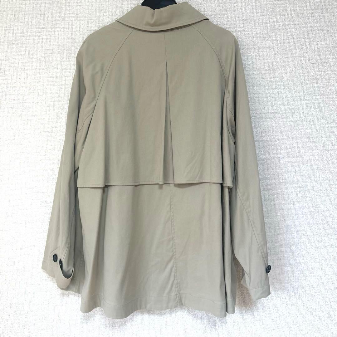 UNFILO 【洗える】ショート トレンチコート