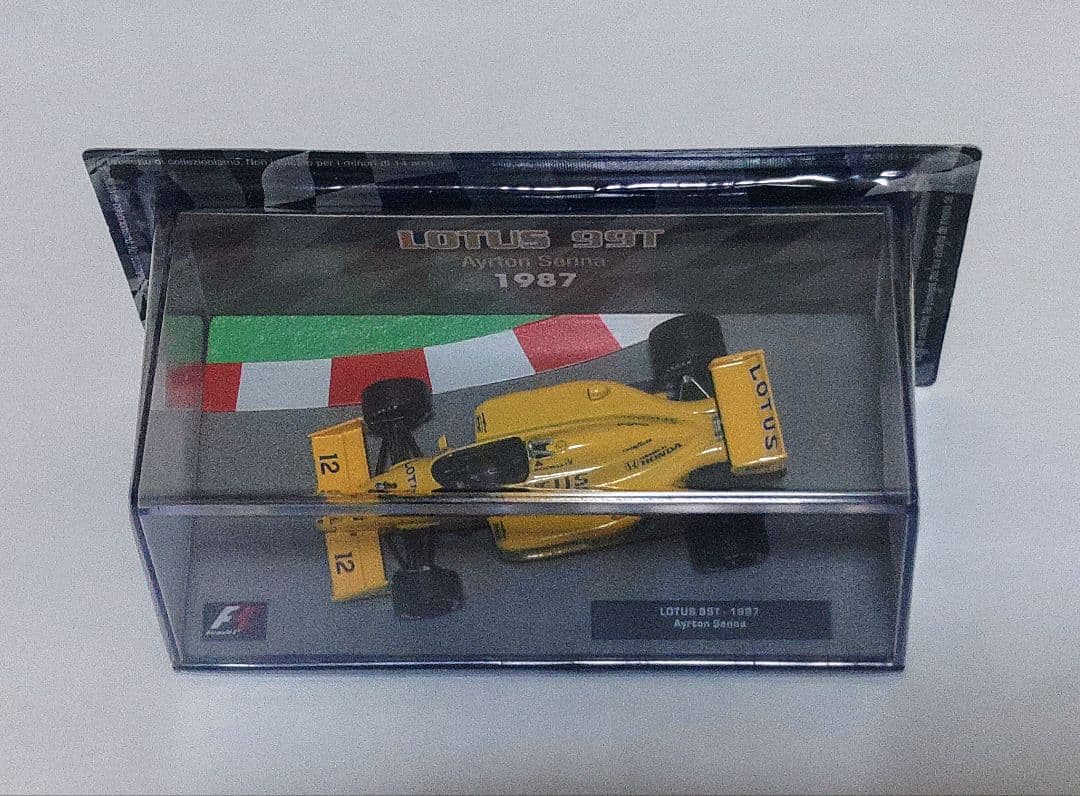 希少品！F1マシンコレクション　ロータス99T アイルトンセナ