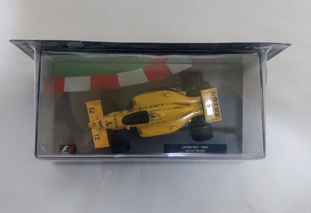 希少品！F1マシンコレクション　ロータス99T アイルトンセナ