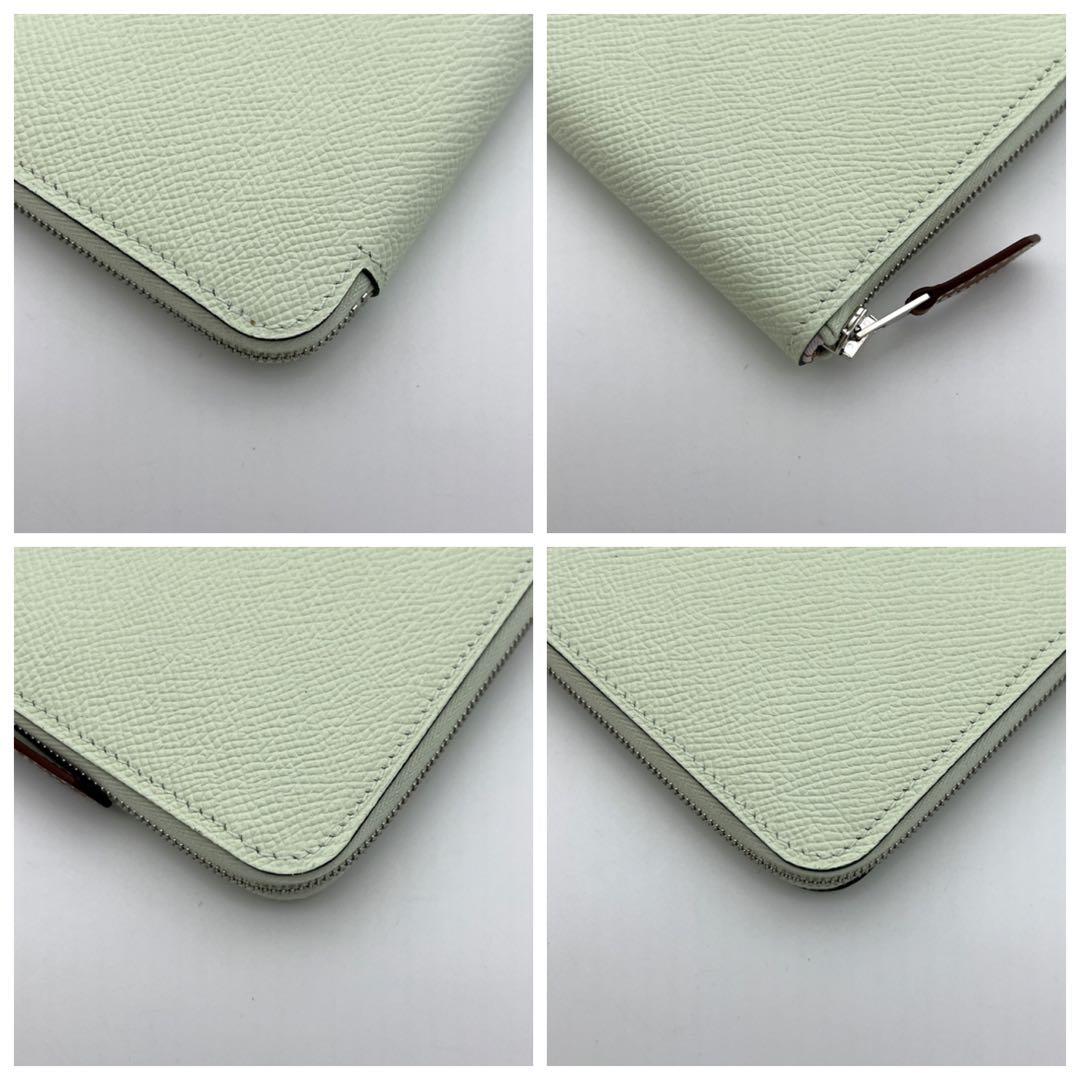 【新品仕様】エルメス アザップ シルクイン コンパクト ヴェールフィズ
