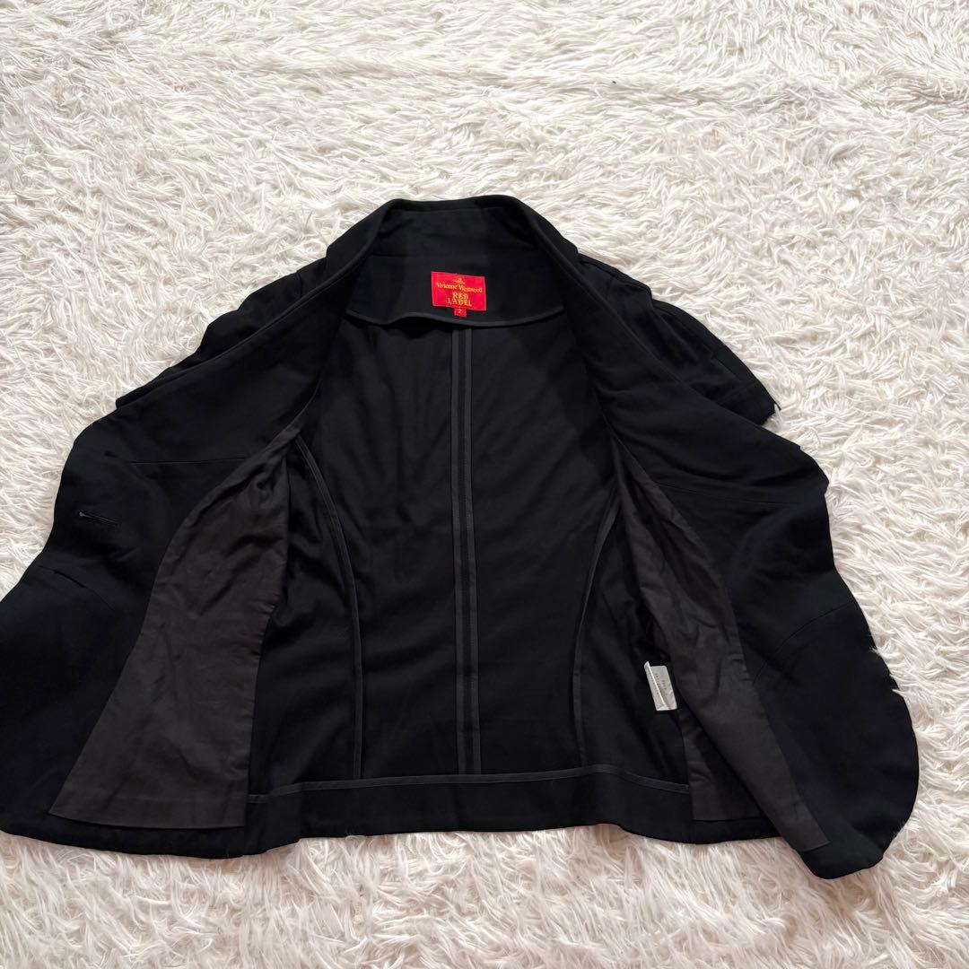 美品✨ ヴィヴィアンウエストウッド ラブジャケット　半袖　2サイズ　ブラック