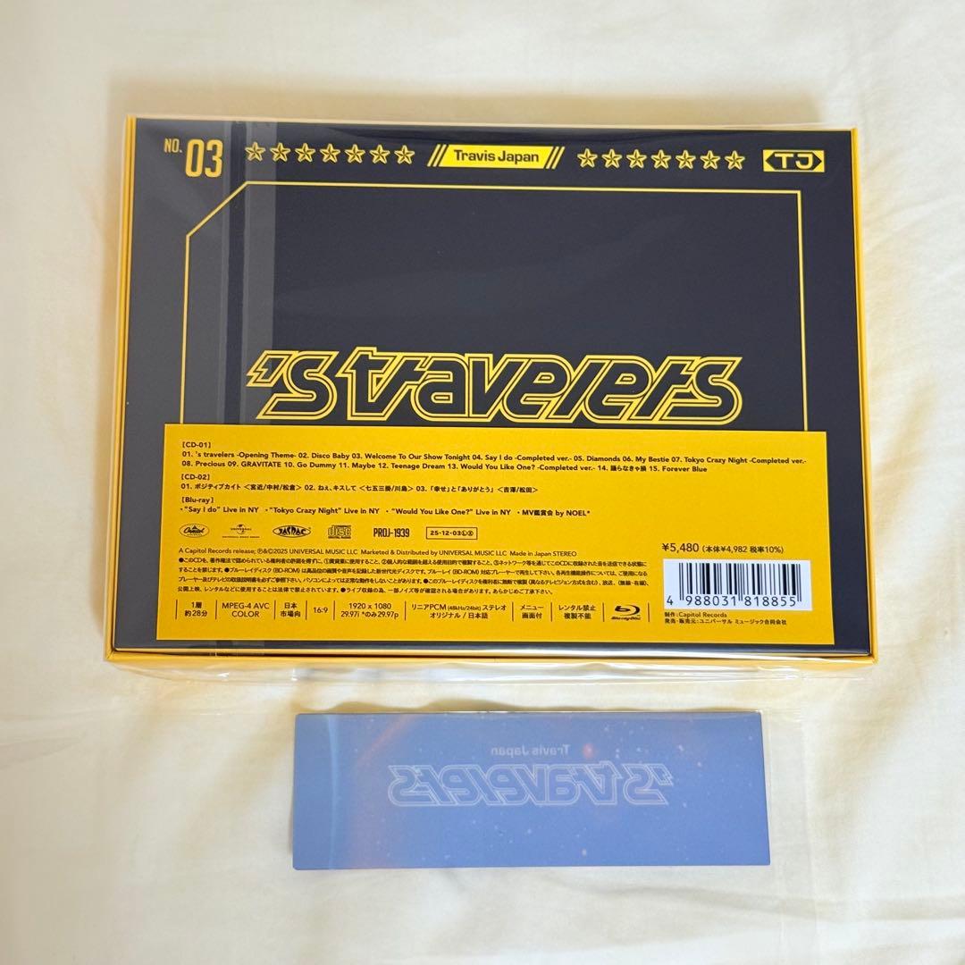 TravisJapan 's travelers Blu-ray FC限定版
