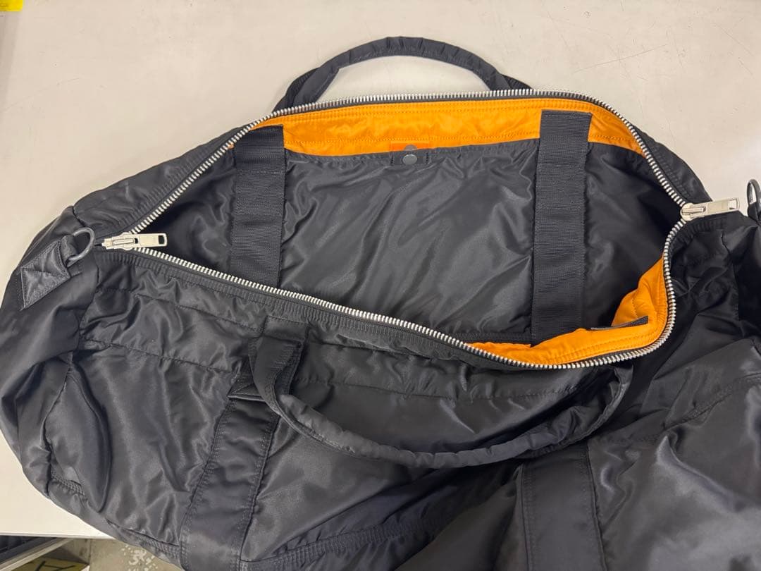 PORTER ボストンバック 黒色　TANKER 2WAY