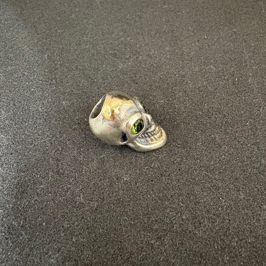 Bill Wall Leather スカルビーズ アメジスト ペリドット