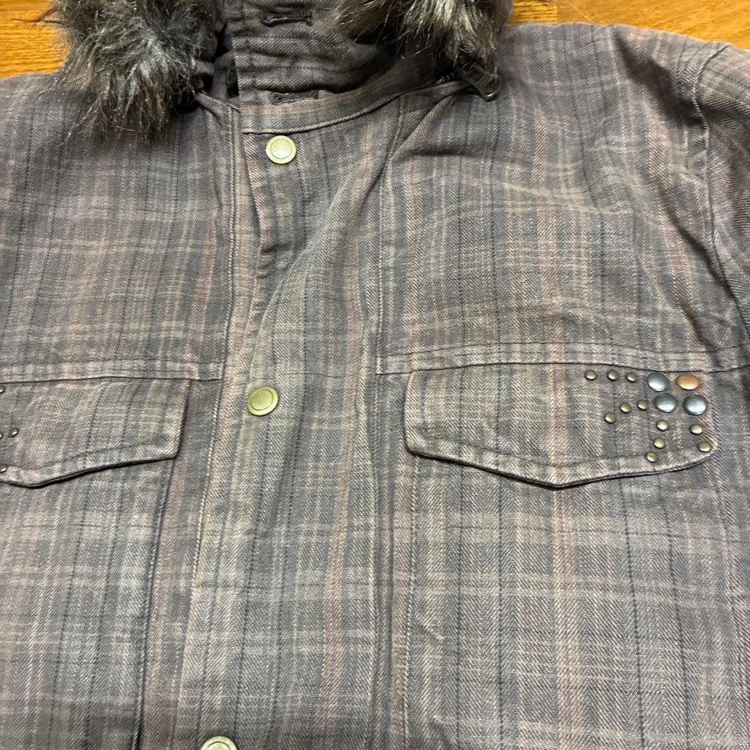 90s ギミック　モッズコート　グランジ　VINTAGE Y2K スタッズ