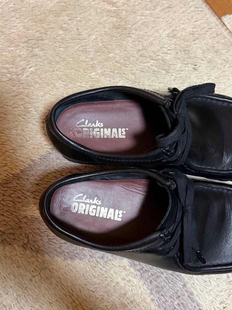 Clarks Originals ブラック レザー