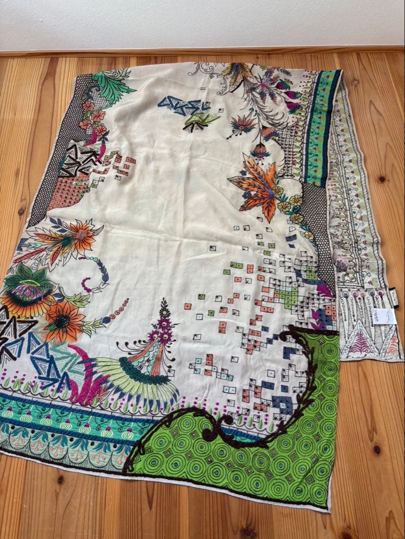 クミン様 ETRO 刺繍入り ストール 多色 箱無し