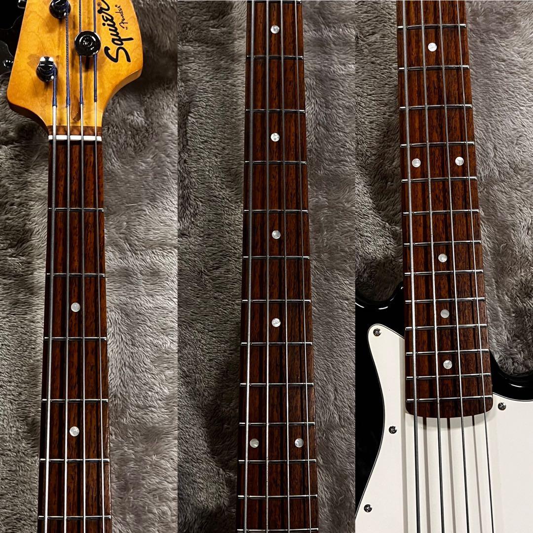 Squier by Fender ジャズベース ブラック 管AU