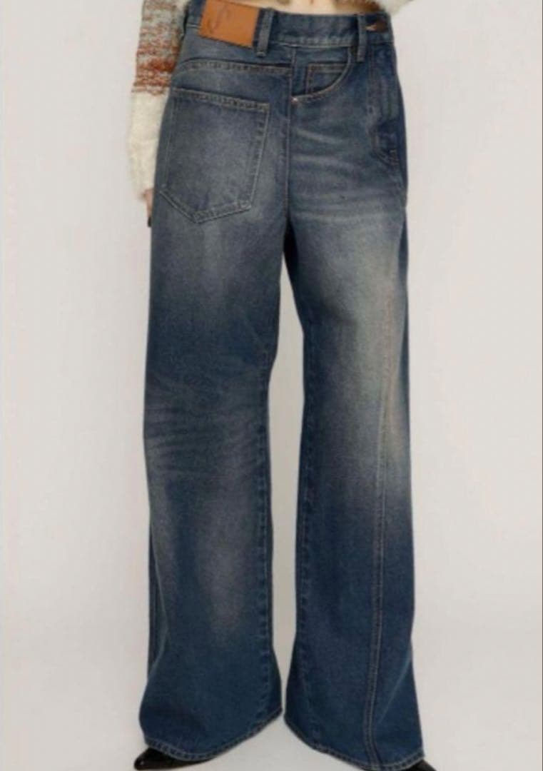 パンツ SLY BACK TO FRONT DENIM