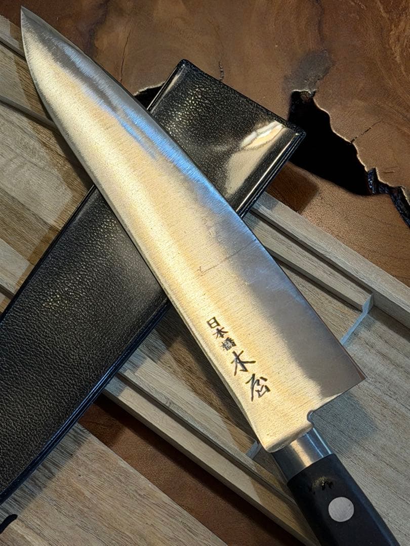 梅治作 三徳包丁 240mm