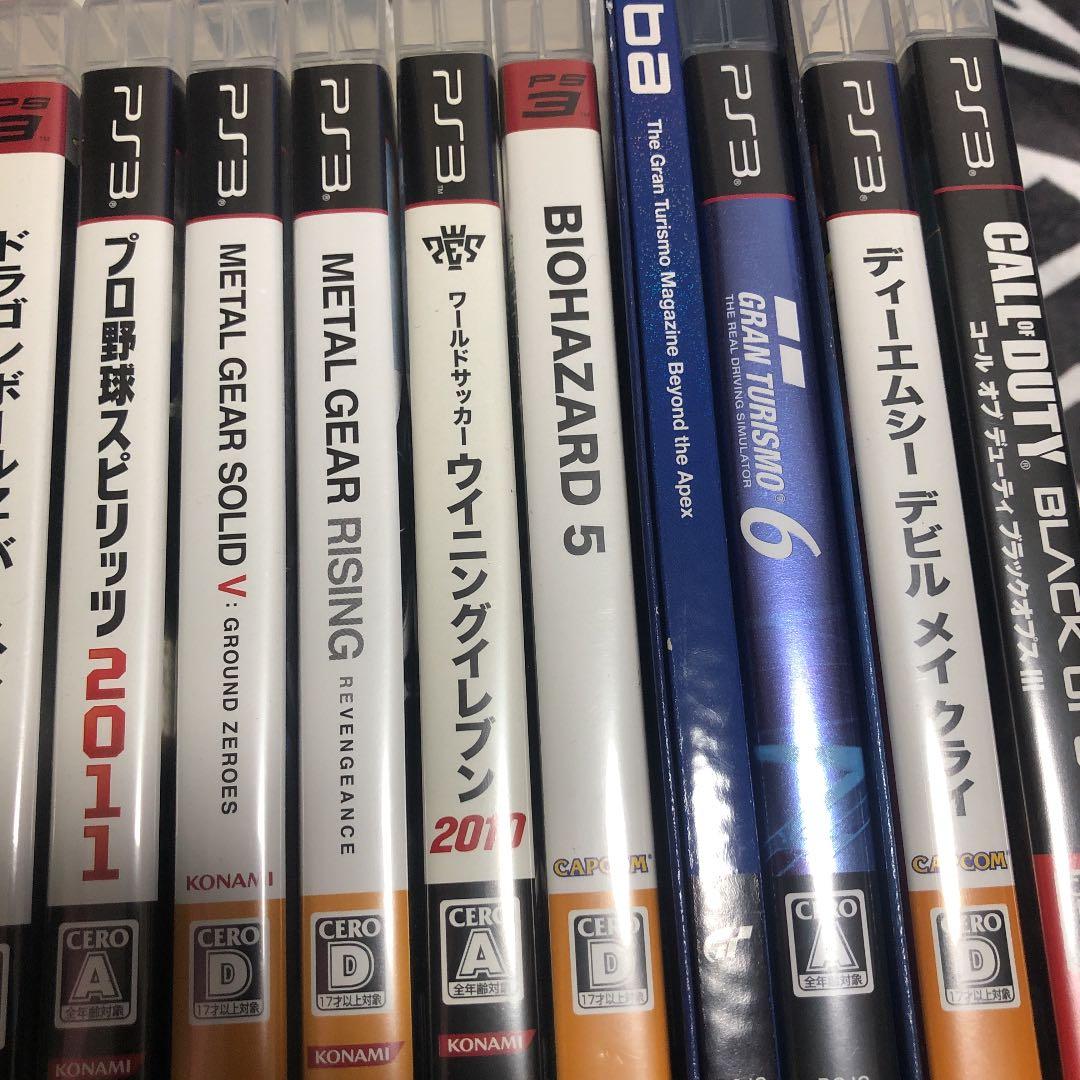 【値引きしました】PS3本体 ＋ ソフト13本 ＋ コントローラー×2 ＋付属品