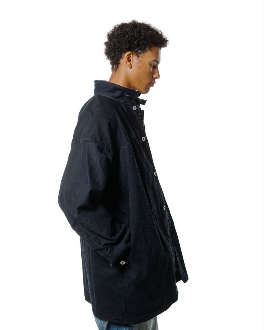 【NICENESS】 D.VEDDER OVERDYED DENIM COAT