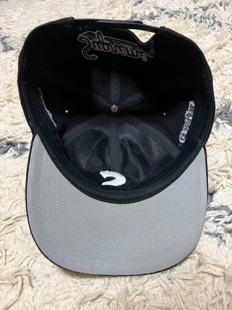 帽子 Supreme World Famous S Logo 6-PanelBlack