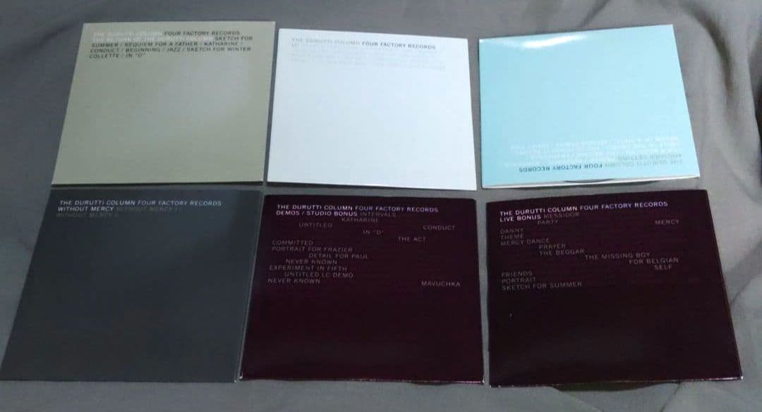 洋楽 The Durutti Column Four Factory Records