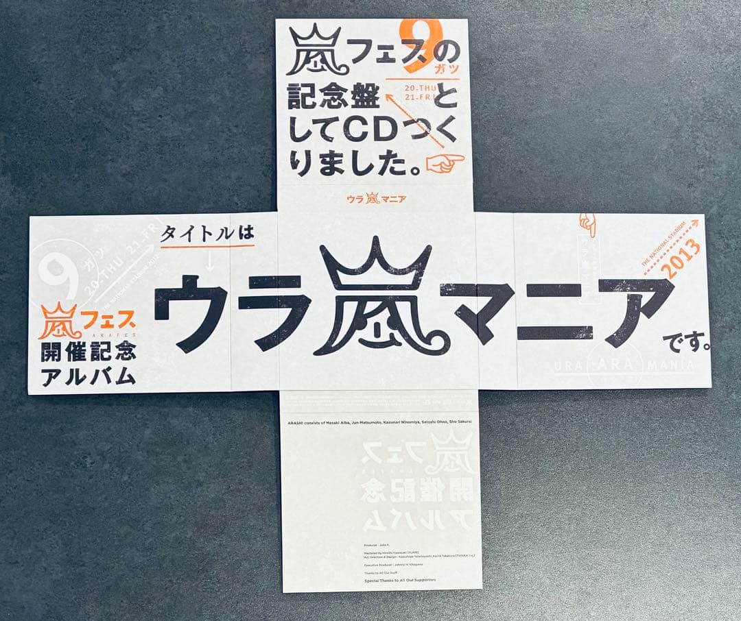 【美品】嵐フェス 開催記念アルバム ウラ嵐マニア