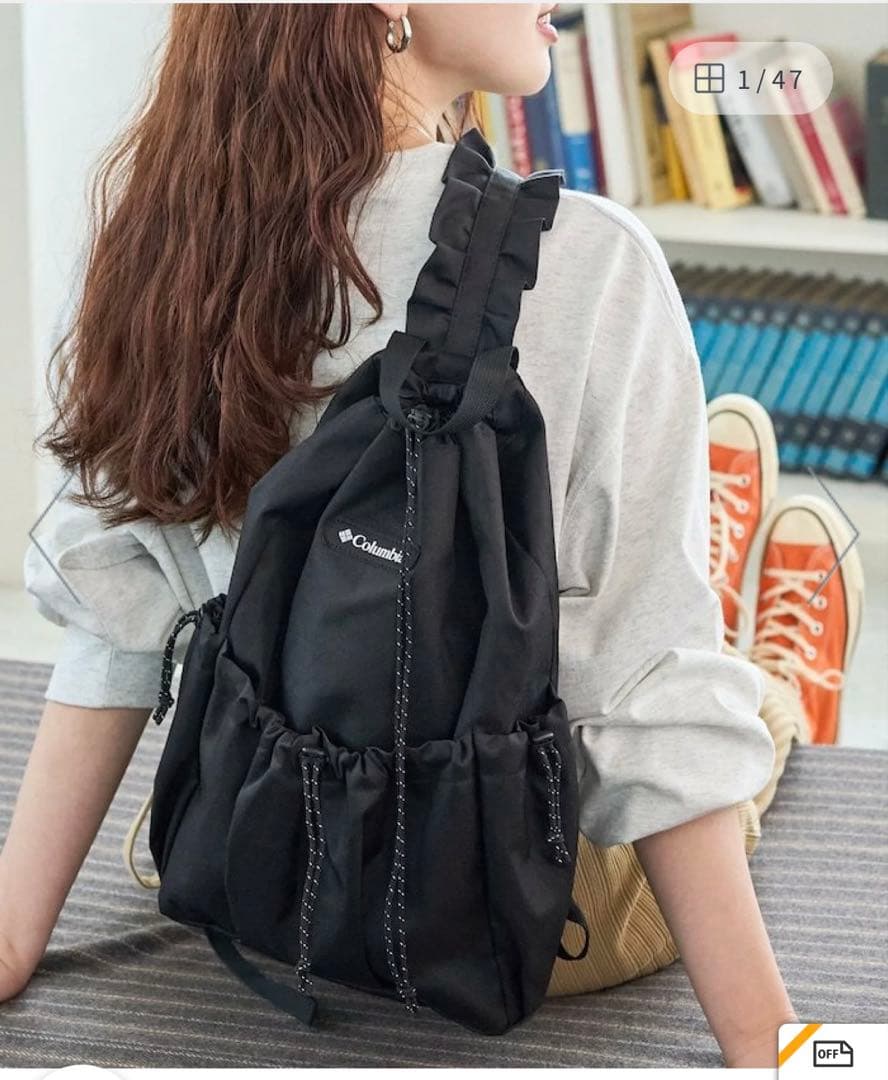 Columbia Woolley Cove Body Bagブラック