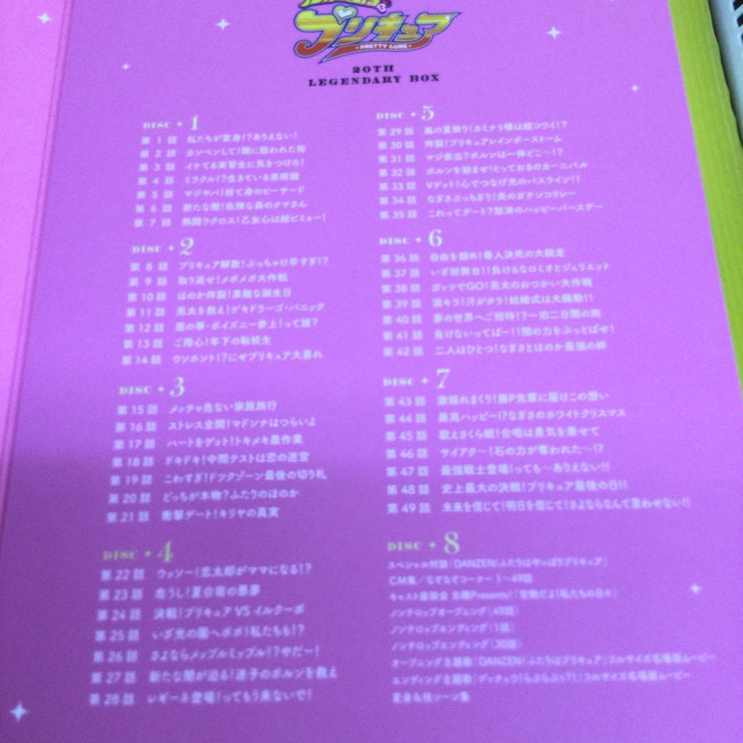 ふたりはプリキュア～20th LEGENDARY BOX～〈8枚組〉