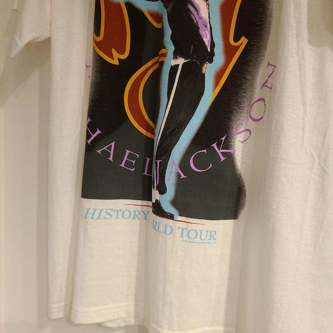 当時物　マイケルジャクソン ワールドツアー ライブ　Tシャツ　サイズM