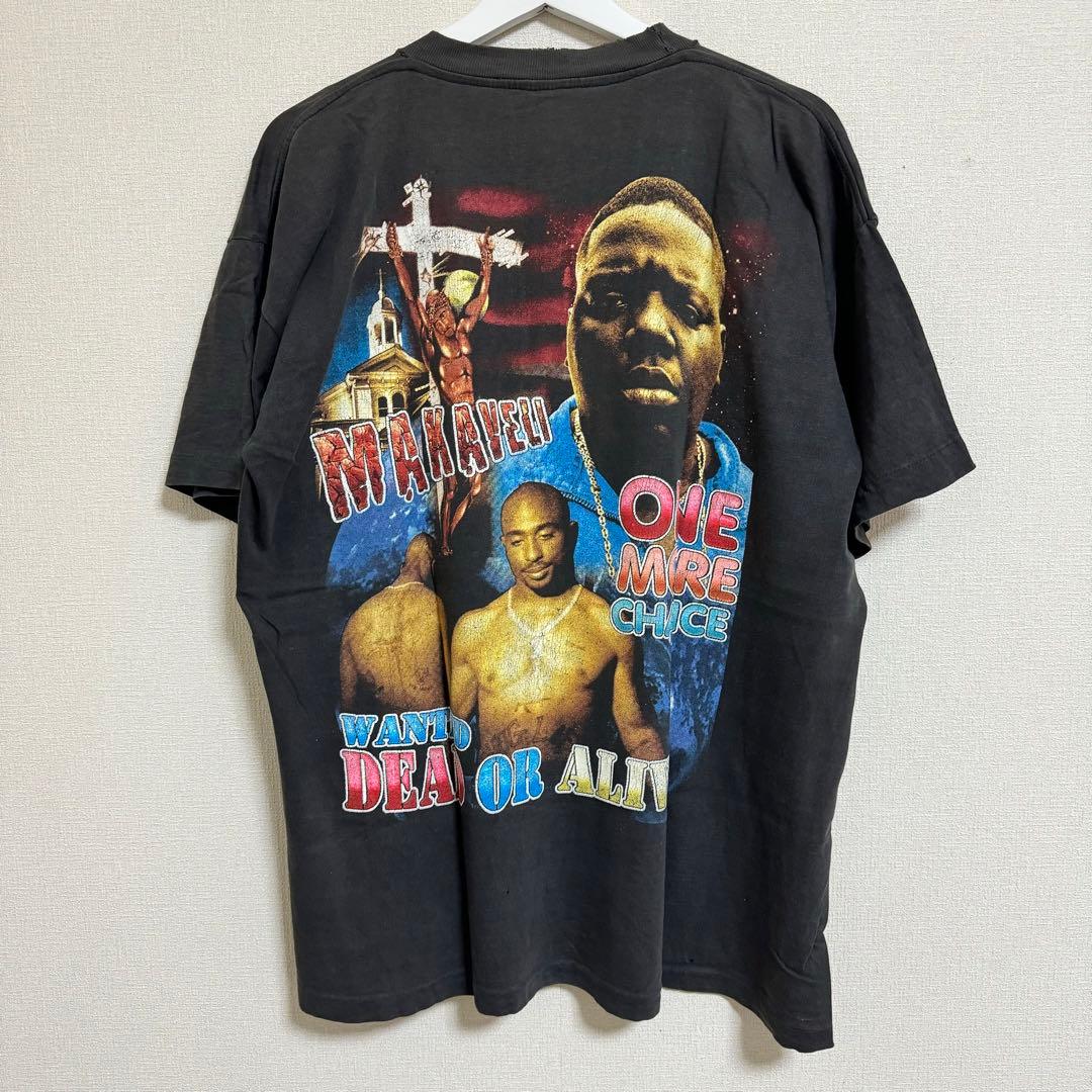 r*k様 希少Rihanna着 90s 2pac biggie 追悼ヴィンテージ