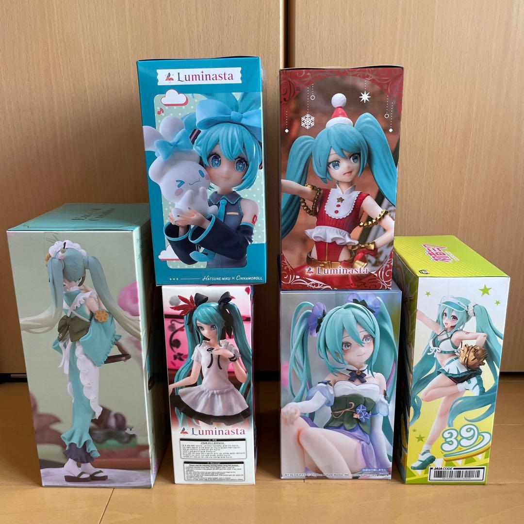初音ミク　フィギュアまとめ売り　ぬーどるストッパー