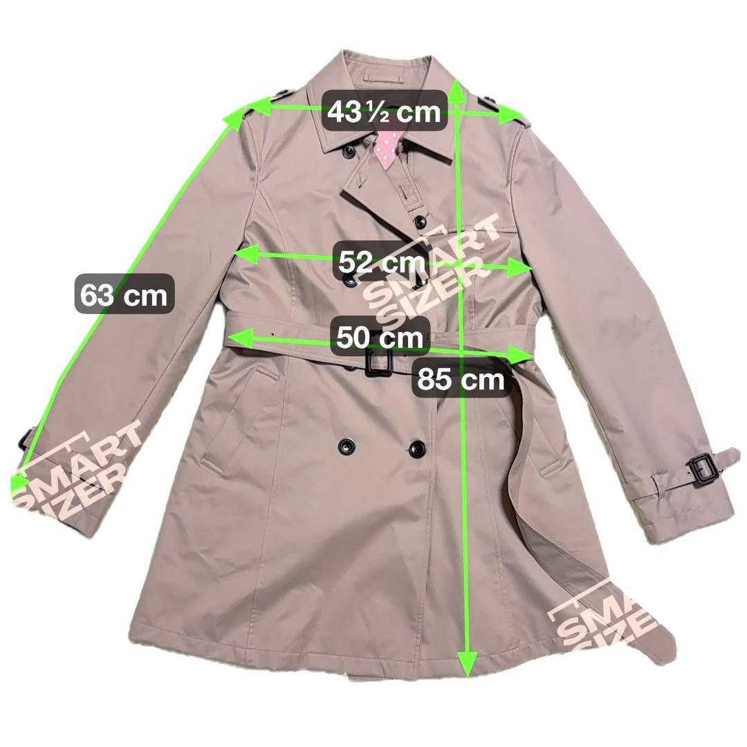 【極美品】n-line by nozomi トレンチコート ベージュ 19号