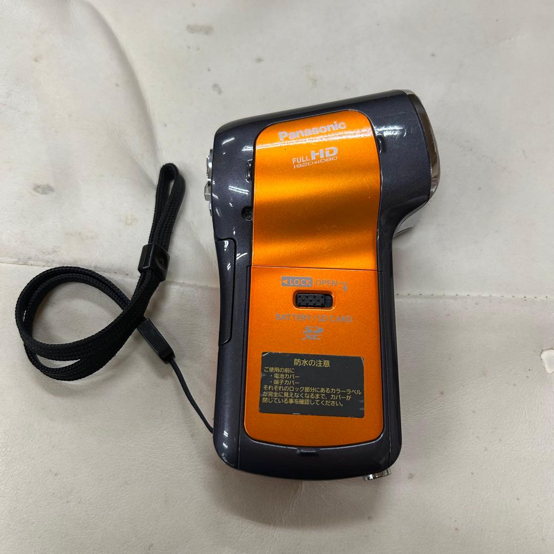 Panasonic HX-WA10 オレンジ ビデオカメラ本体