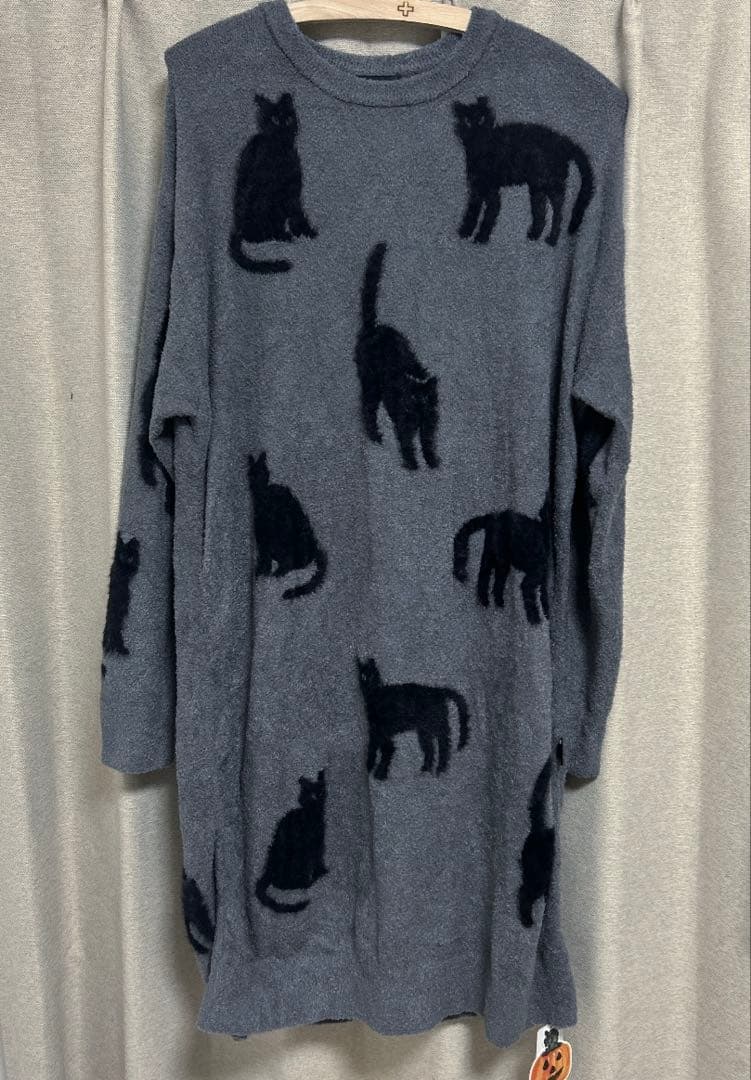 ジェラートピケ❤️レア　ハロウィン限定　黒猫ワンピース❤️