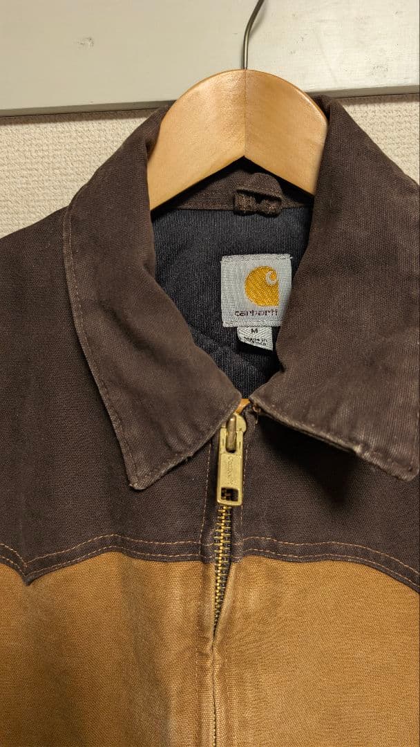 00s carhartt サンタフェ ツートンカラー M ダブルブラウン
