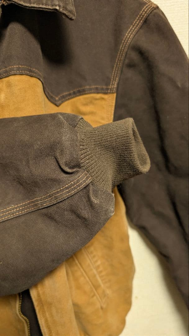 00s carhartt サンタフェ ツートンカラー M ダブルブラウン