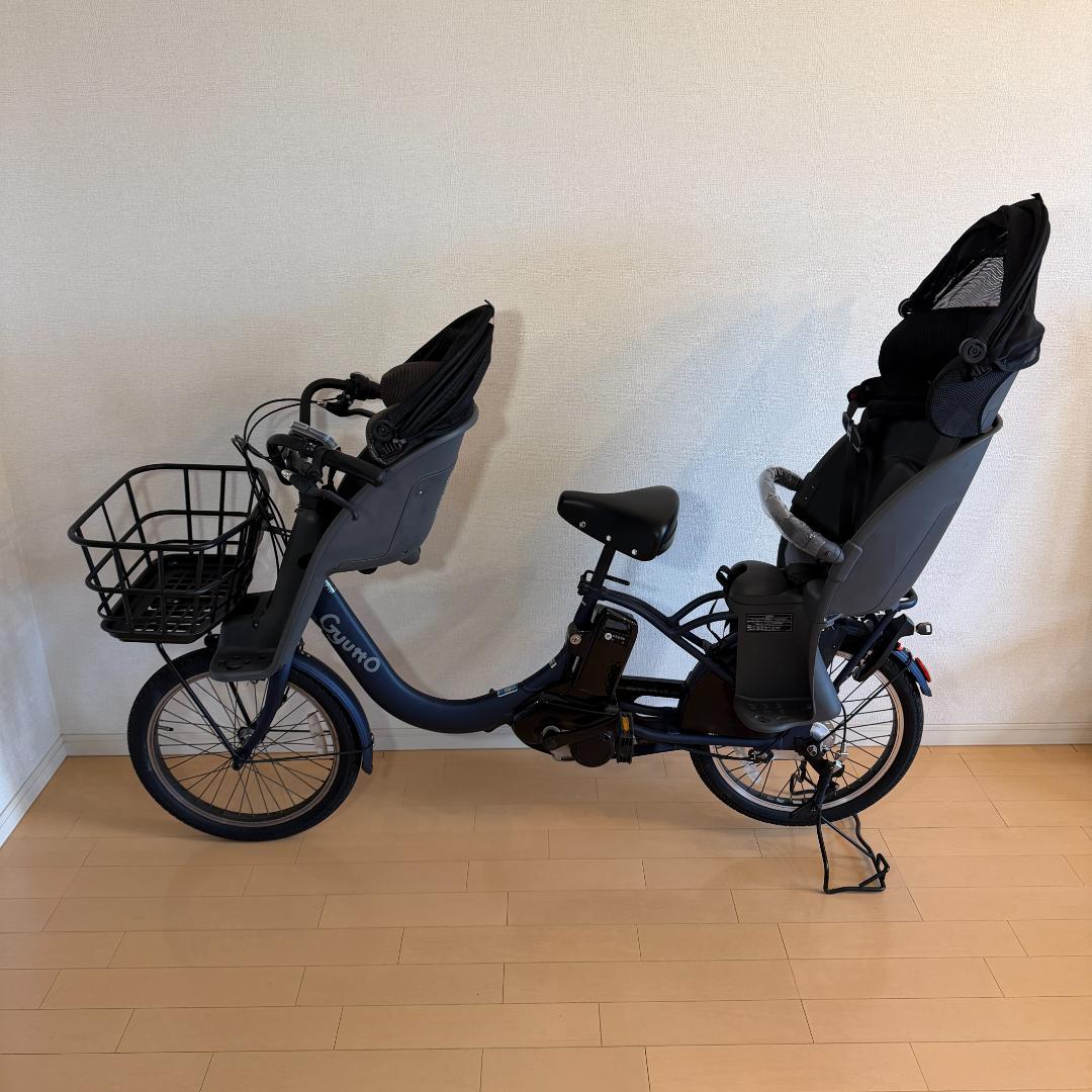 Gyutto 後付けシート　電動アシスト自転車 チャイルドシート付き
