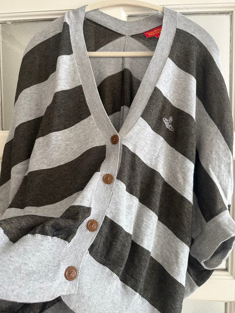 Vivienne Westwood RED LABEL ボーダーカーディガン
