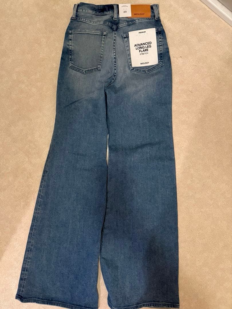 り*✿様 moussy ADVANCED LONG LEG フレア 23inch